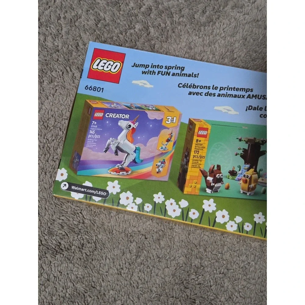 LEGO‎ Springtime Animal Play Pack 66801 | 3 Sets, 5 Builds | 382 Pieces
